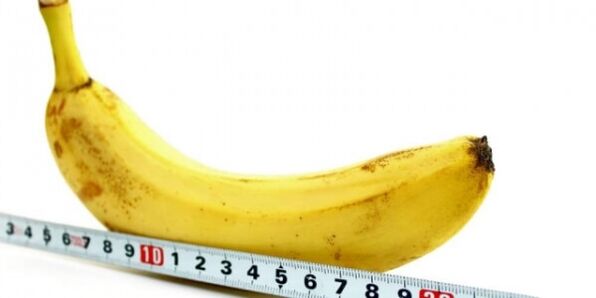 Измерение банана в форме пениса и способы его увеличения